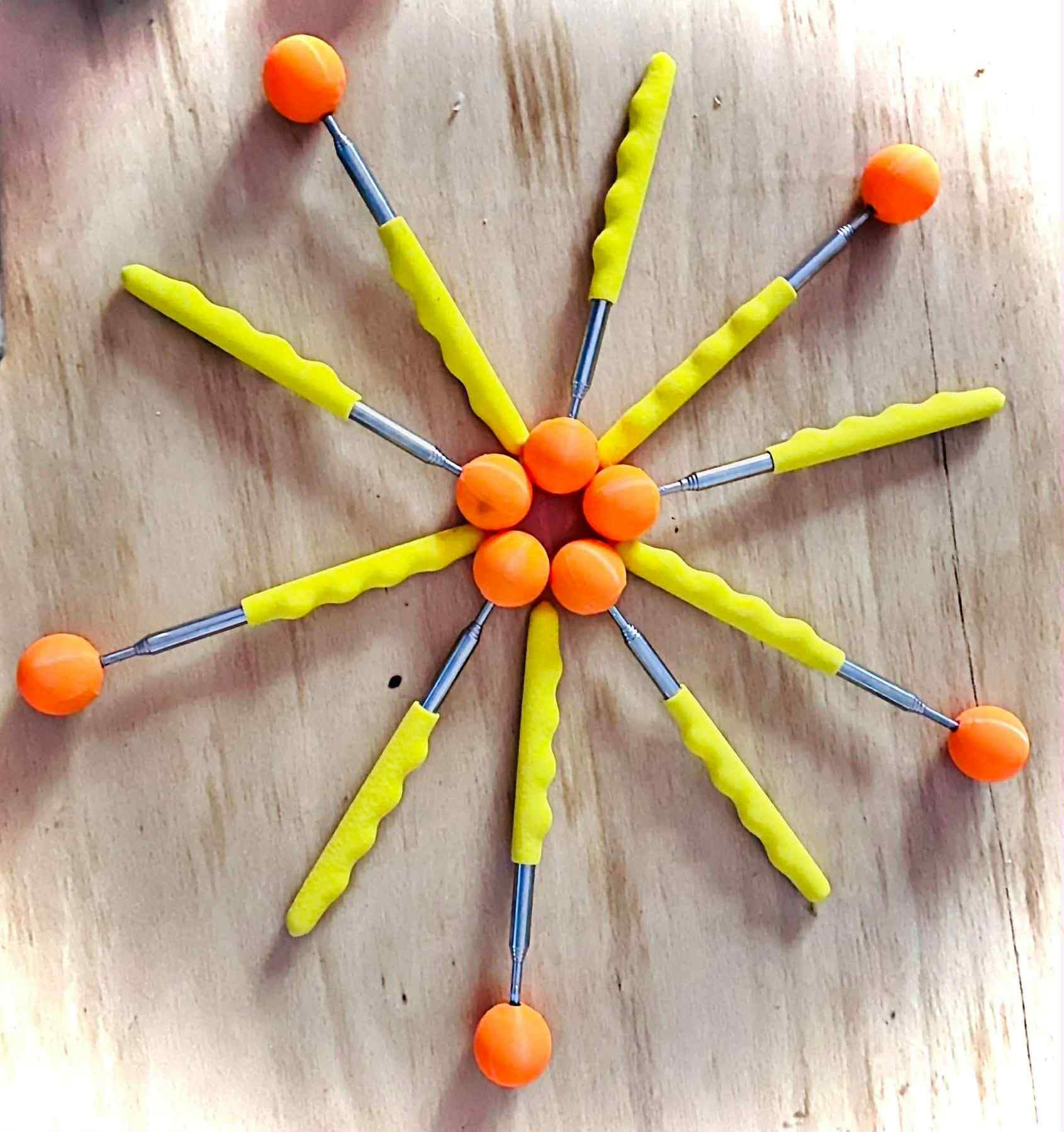 Teleskopický target štěrkací